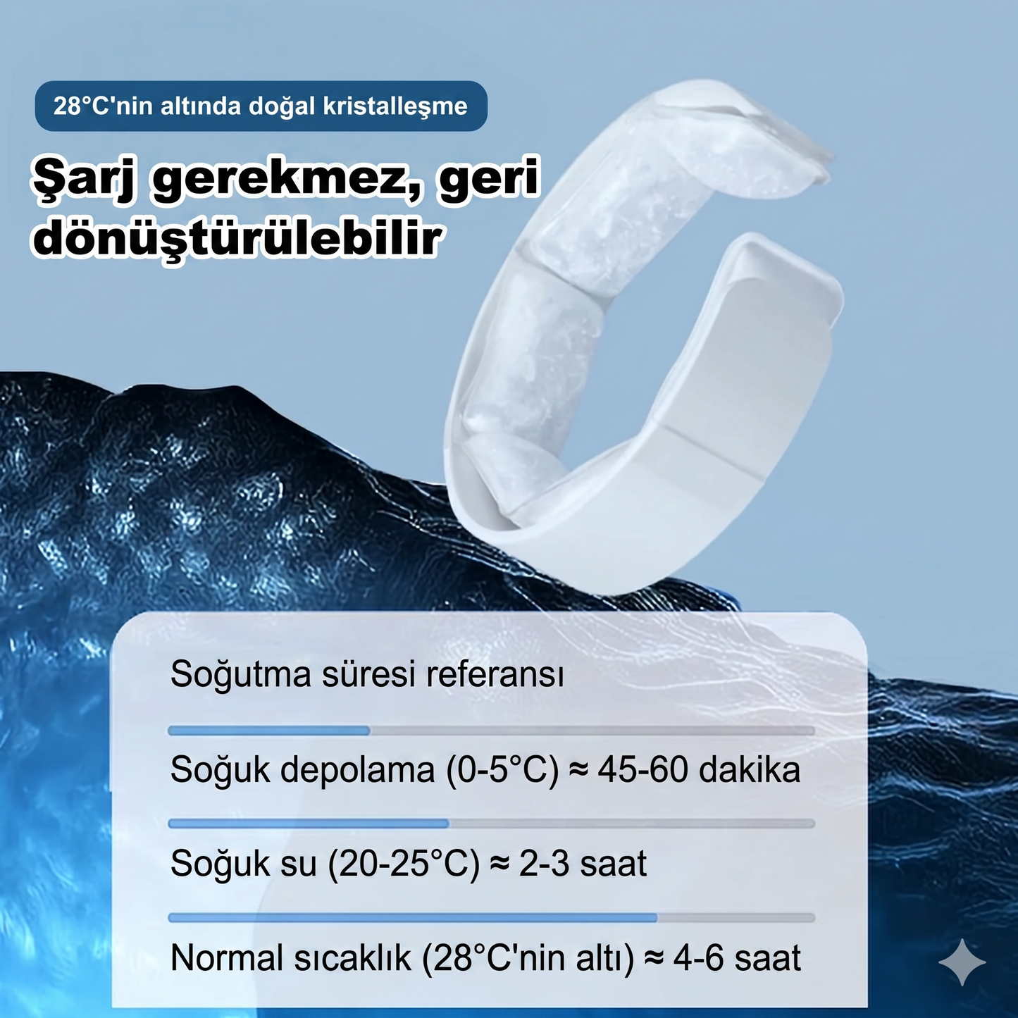 Boyun Wrap Buz Soğuk Boyun Bandı