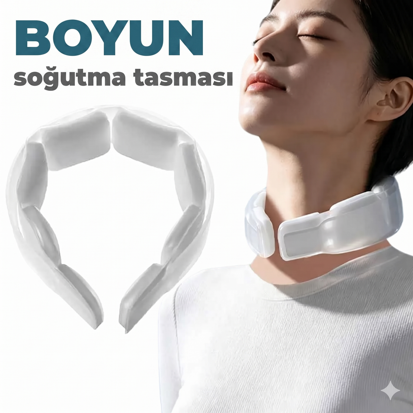 Boyun Wrap Buz Soğuk Boyun Bandı